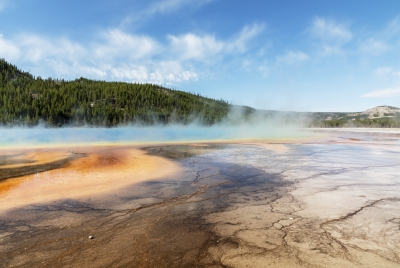 Midway Geyser Basin Yellowstone NP 2024